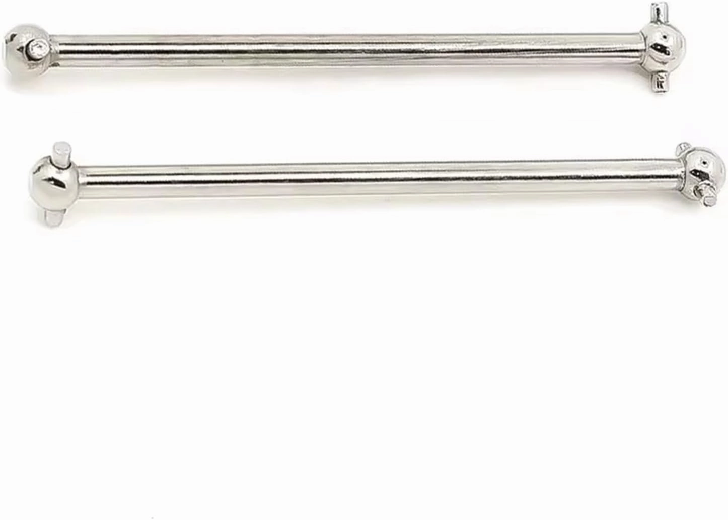 RC Transmission Shaft Compatible with Wltoys 104001 1/10 RC Car Upgrades Parts Replacement Accessories 2Pcs Metal Dog Bone Drive Shaft
