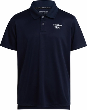Reebok Boys Polo Shirt - Performance Golf Polo with Moisture Wicking Fabric, Short Sleeve Boys Golf Shirts (Sizes: 8-20)
