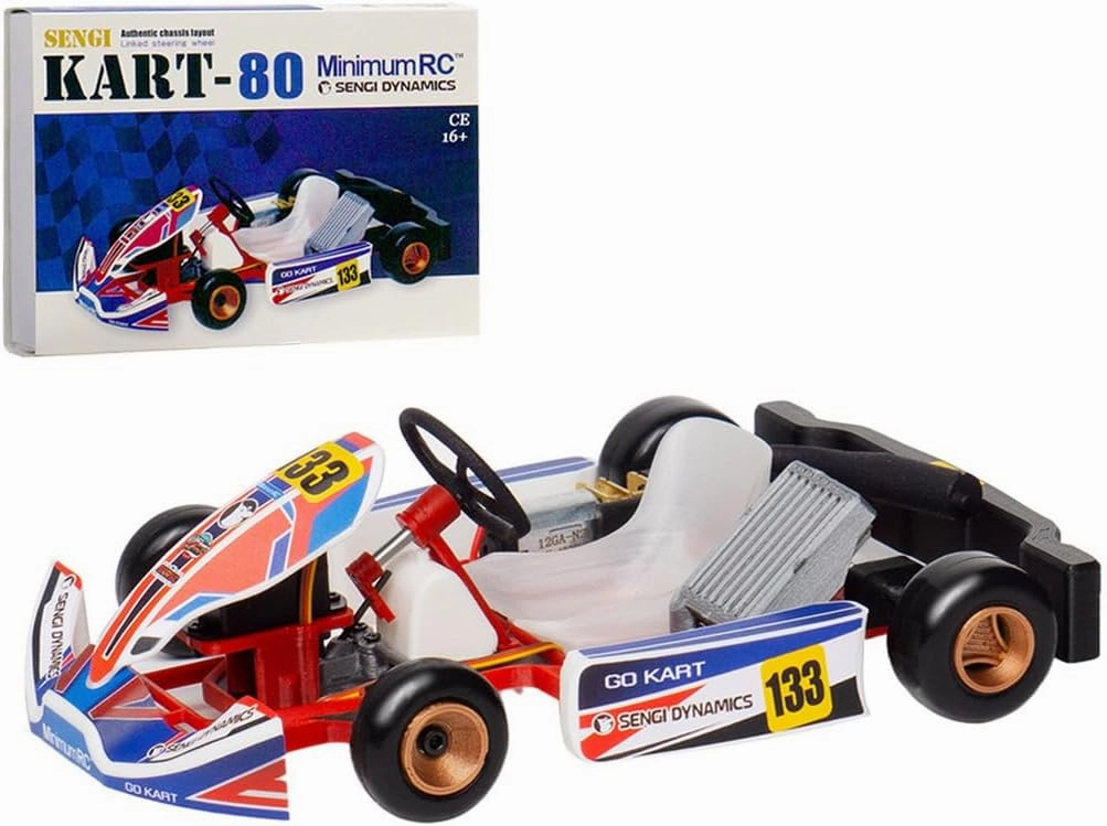 Remote Control Kart Car, 1/32 Scale 2.4G Full-Proportional Electric RC Drift Racing Car, RC Cars Model Creative Gifts for Adults - RTR