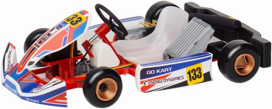 Remote Control Kart Car, 1/32 Scale 2.4G Full-Proportional Electric RC Drift Racing Car, RC Cars Model Creative Gifts for Adults - RTR