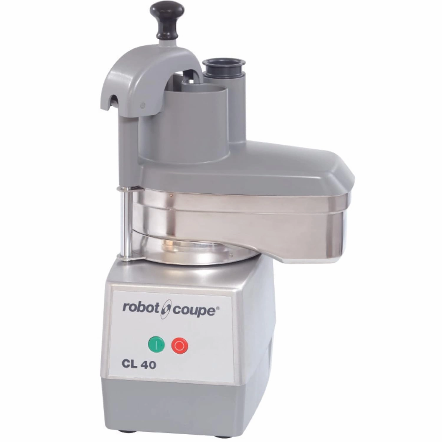 Robot Coupe CL40 Single-Speed Cutter Mixer Continuous Feed Commercial Food Processor with Side Discharge, 120v