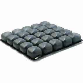 ROHO MOSAIC Cushion, Heavy Duty, Inflatable Seat Cushion for Office Chair, Wheelchair, Cars, Home Living, & Back Pain Support, Adjustable Cushion with Stretchable Cover & Non-Skid Bottom, 18" x 18"