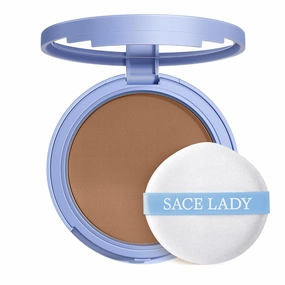 SACE LADY Face Powder Waterproof Sets Makeup, Controls Shine, Smooth Fine Lines for Flawless Lightweight Finish, Long Lasting Matte Compact Setting Powder Cosmetics Cruelty-free, 0.35oz