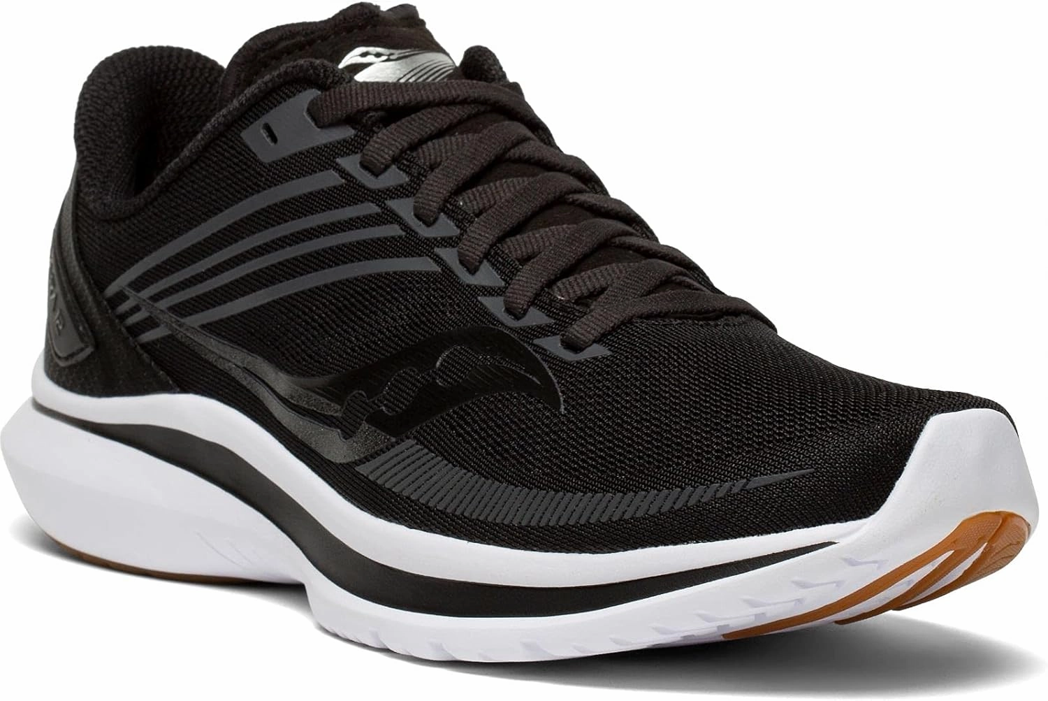 Saucony Women's Running Shoe, Black/Gum, 6