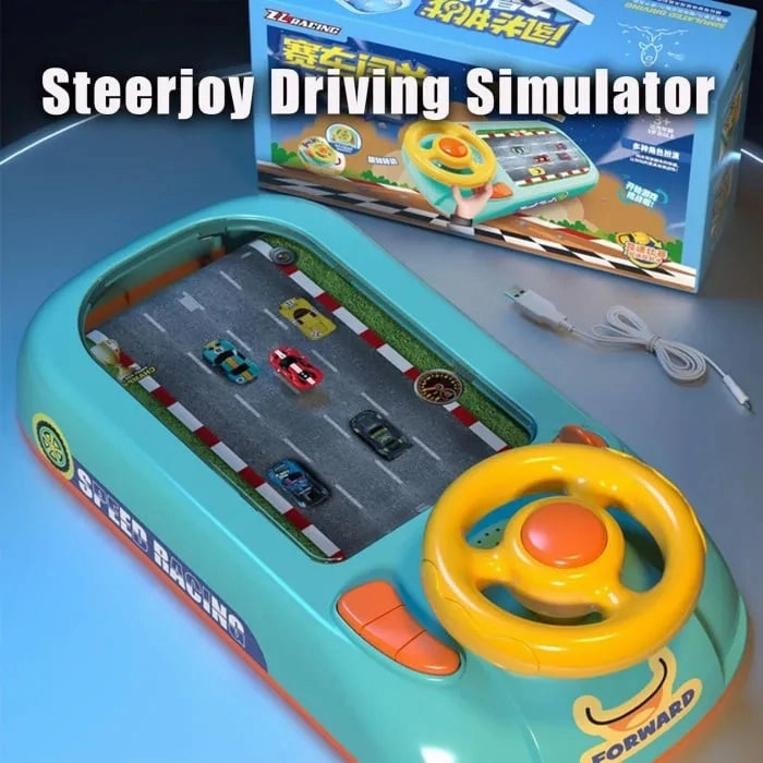 Simulated Driving Racing Car Game