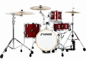 Sonor AQX Micro 4-piece Shell Pack - Red Moon Sparkle