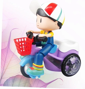 Sosoport 3-Wheeled Bike for Boys and Girls Tricycle Toy Led Lights Creative and Color