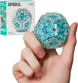 Speks Geode Magnetic Fidget Toy | Sensory Desk Toy for Adults & Teens 14  | Stress Relief Gift, Easter Basket Stuffer | Sphere, Mile High
