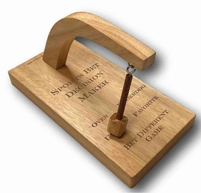 Sports Bet Decision Maker by Creative Crafthouse - Flick the Pendulum and Let Fate Decide!