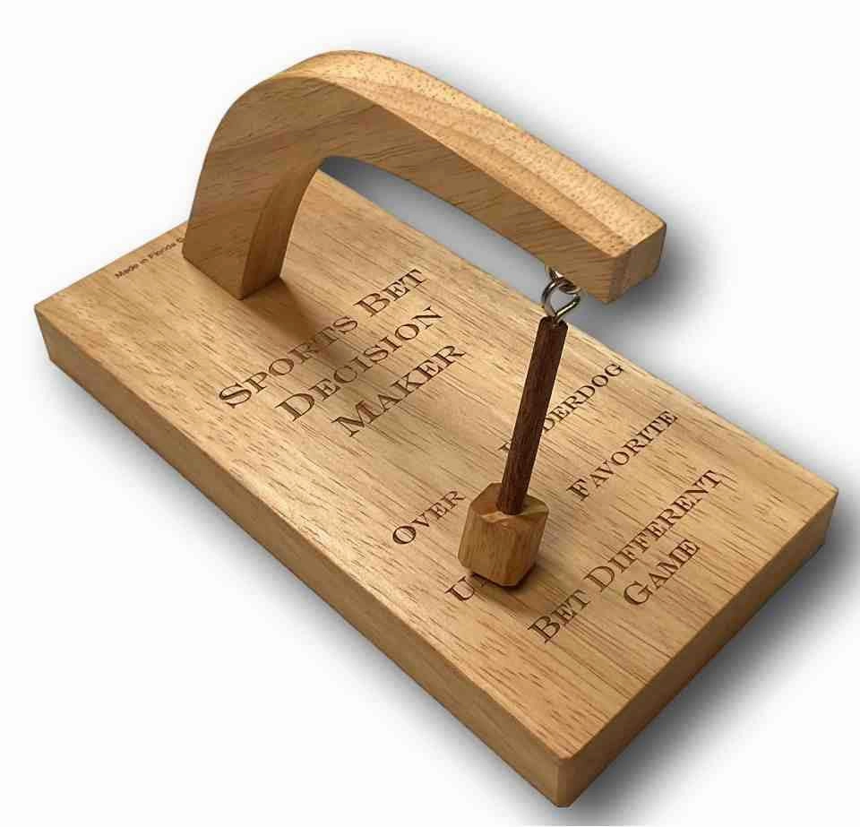 Sports Bet Decision Maker by Creative Crafthouse - Flick the Pendulum and Let Fate Decide!