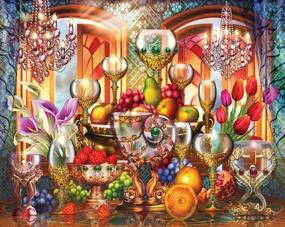 Springbok Golden Elegance 1000 Piece Jigsaw Puzzle for Adults by Artist Ciro Marchetti