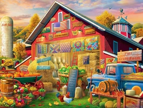 Springbok's 1000 Piece Jigsaw Puzzle Golden Days - Made in USA