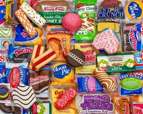 Springbok's 1000 Piece Jigsaw Puzzle Snack Treats - Made in USA