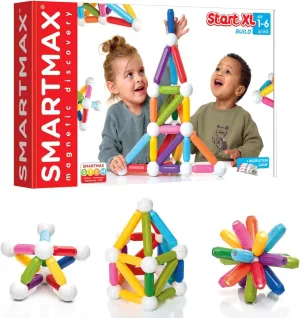 Start XL (42 pcs) STEM Magnetic Discovery Building Set Featuring Safe, Extra-Strong, Oversized Building Pieces for Ages 3 