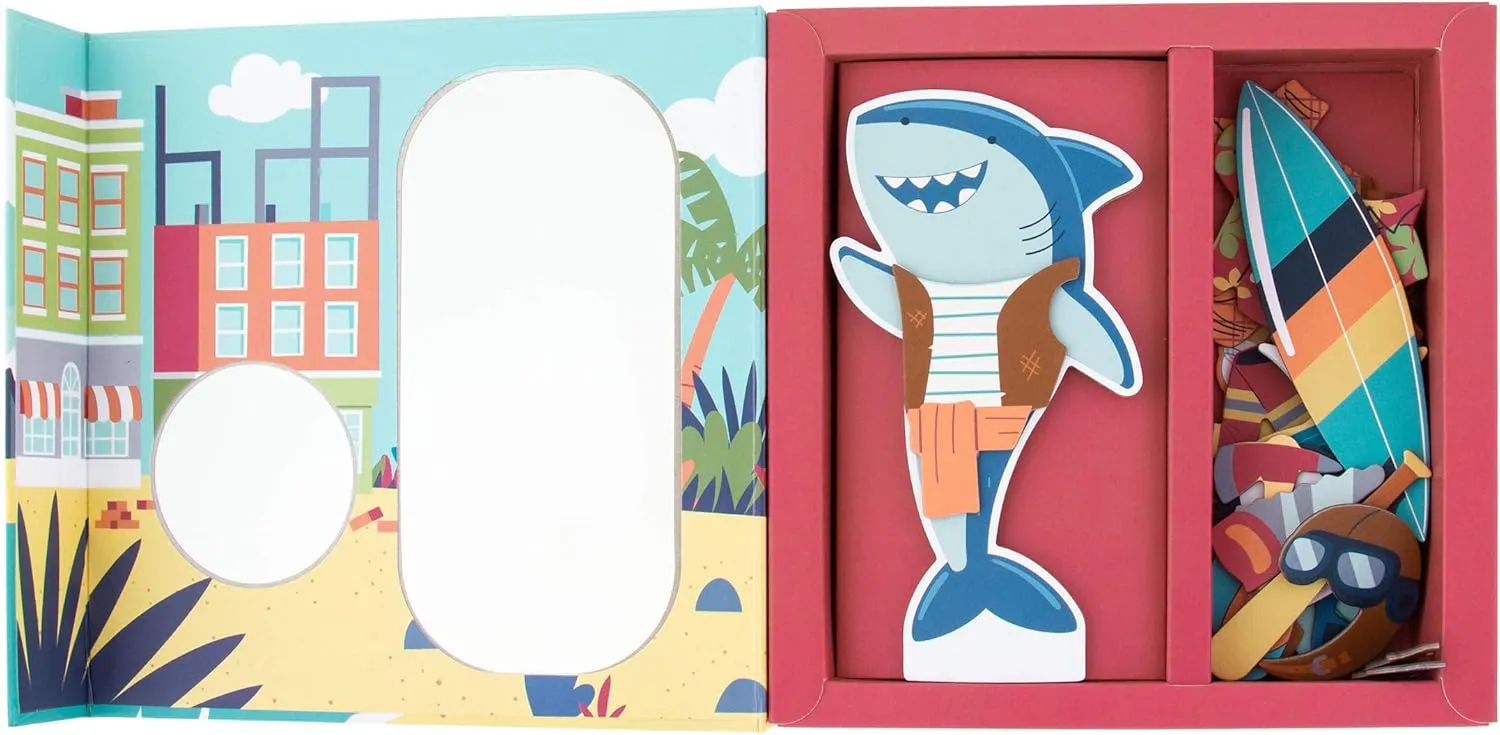 Stephen Joseph, Magnetic Dress Up Doll Shark and Gator