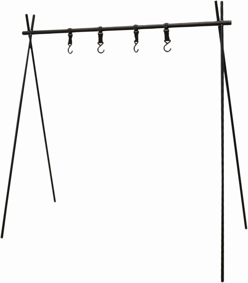 Strong Lightweight Camping Tripod Portable Clothes Rack Hanging Drying Rack Camping