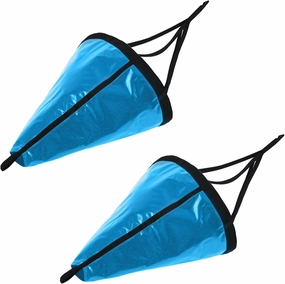 Tandefio Marine Boat Parachute Sea Anchor Drift Sock for Fishing Boat 250d Nylon Trolling Fishing Drogue for Inflatable Sail Drift Anchor for Kayak Pontoon