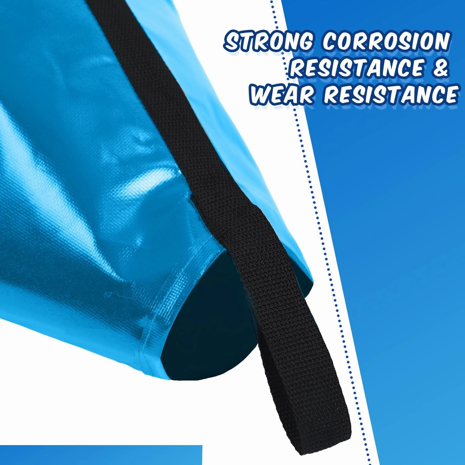 Tandefio Marine Boat Parachute Sea Anchor Drift Sock for Fishing Boat 250d Nylon Trolling Fishing Drogue for Inflatable Sail Drift Anchor for Kayak Pontoon