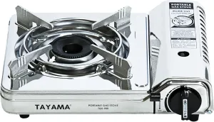 Tayama Portable Gas Camping Stove with Carrying Case