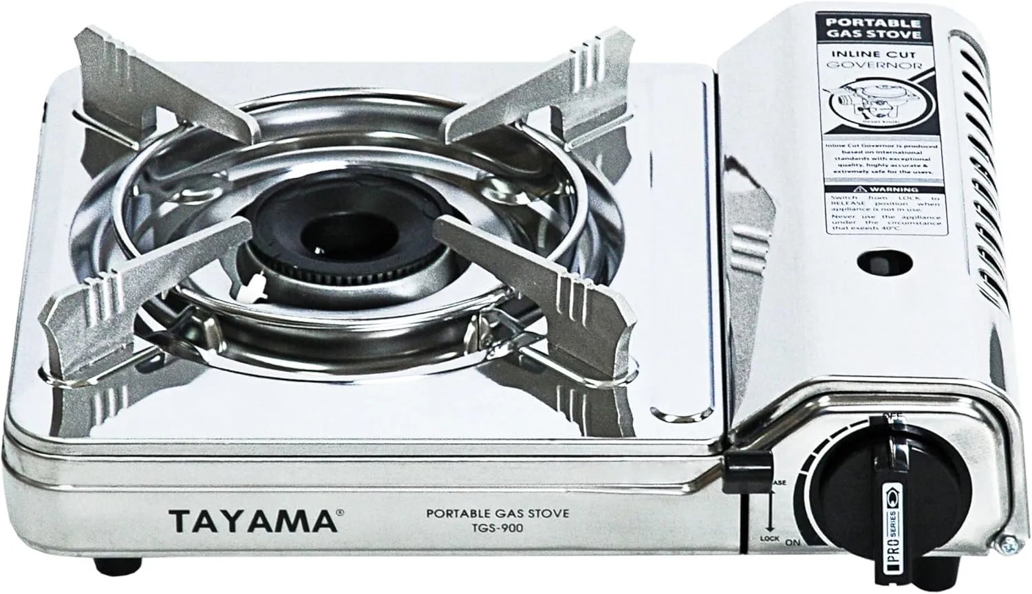 Tayama Portable Gas Camping Stove with Carrying Case