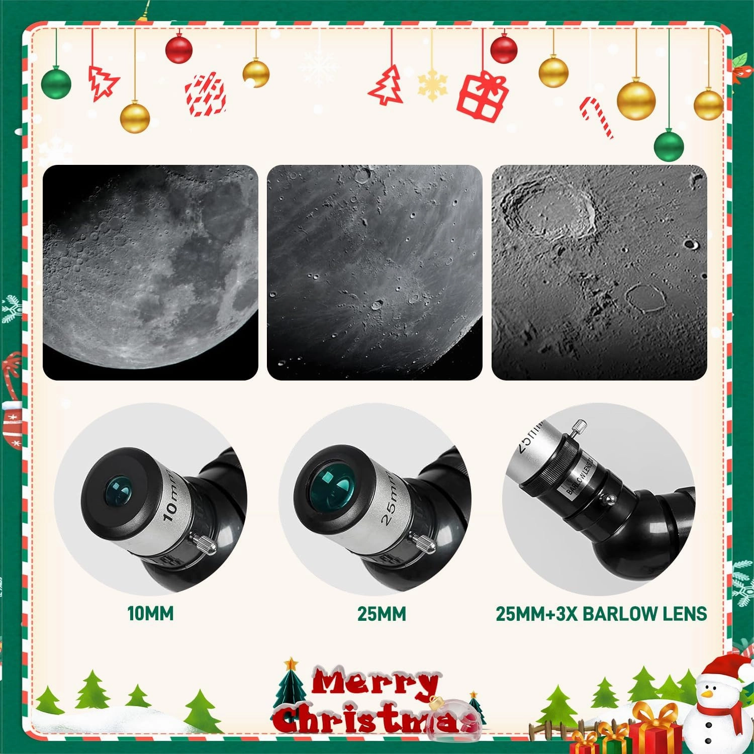 Telescope for Adults Astronomy, 70mm Aperture 400mm Focal Length Portable Astronomical Telescope for Beginners Age Over 8 Years Old with Wireless Remote Carry Bag Tripod, Black