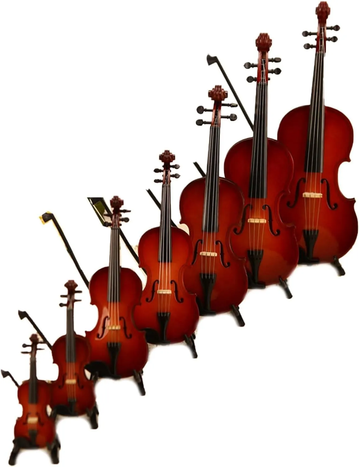 Tiny Violin with Sound, Tiny Violin with Sound Sob Story - Mini Violin Toy for Playing Sad Music, Smallest Violin with Authentic Tiny Violin Sound for Your Heartbreaking Tales (12 CM)