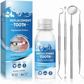 Tooth-Repair Kit- Safe and Comfortable 30mL Tooth Replacements, Suitable for Men and Women