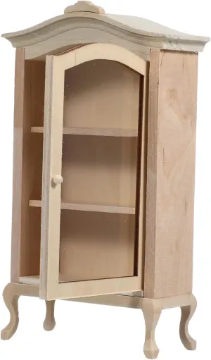 Totority Dollhouse Wooden Bookshelf for Creative Play and Home Decor Realistic Dollhouse Furniture Display Storage