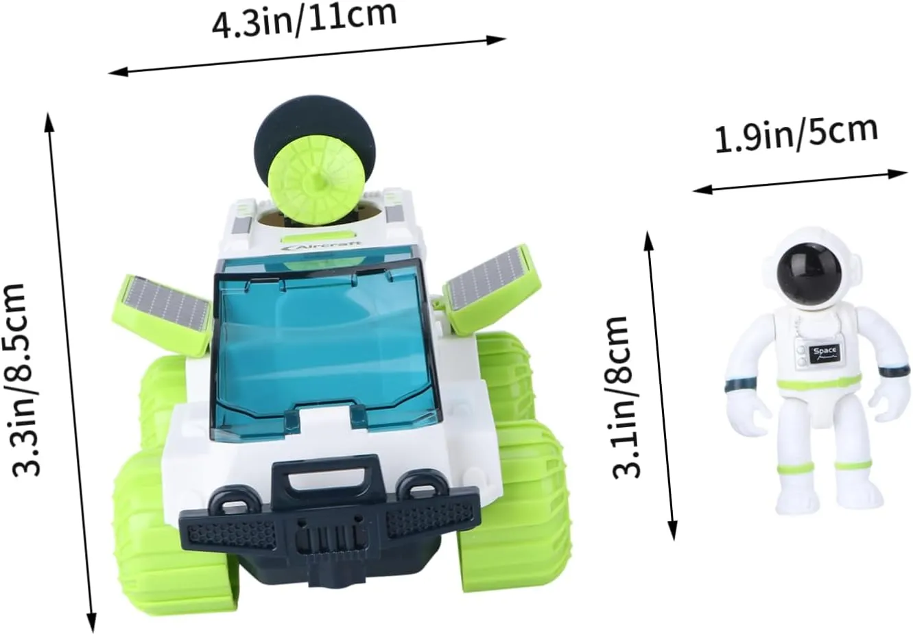 Totority Early Education Plaything Boys and Girls Aerospace Toy Sound Light Foam Rocket Toy