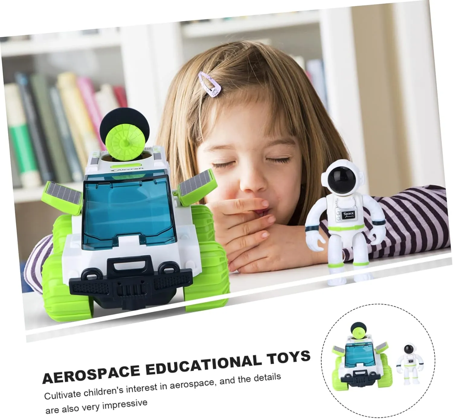 Totority Early Education Plaything Boys and Girls Aerospace Toy Sound Light Foam Rocket Toy