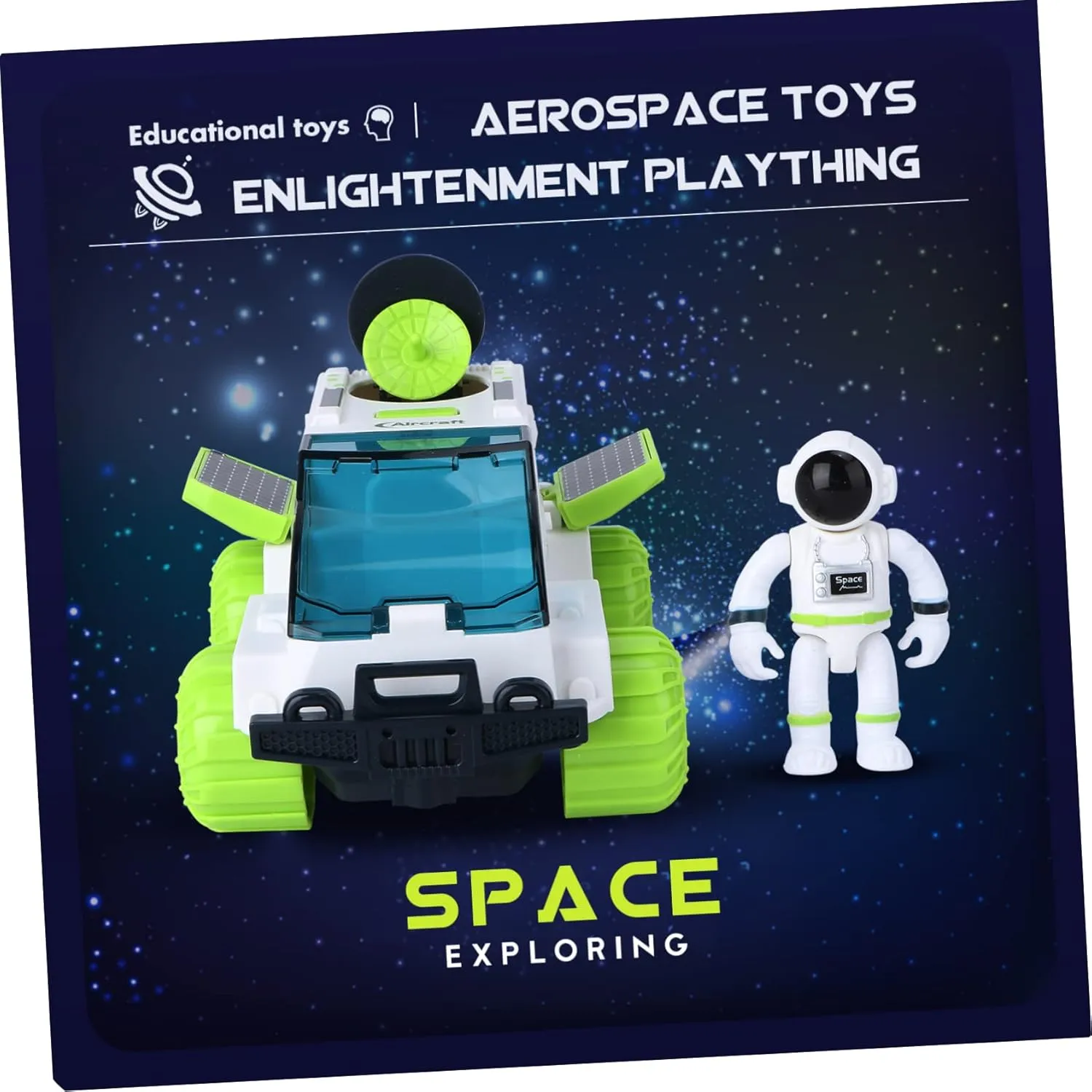 Totority Early Education Plaything Boys and Girls Aerospace Toy Sound Light Foam Rocket Toy