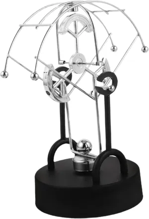 TOYANDONA Perpetual Motion Desk Toy Creative Ornament for Office Decoration Unique Design Continuous Motion Stylish Craftsmanship for Modern Workspaces Conversation Starter