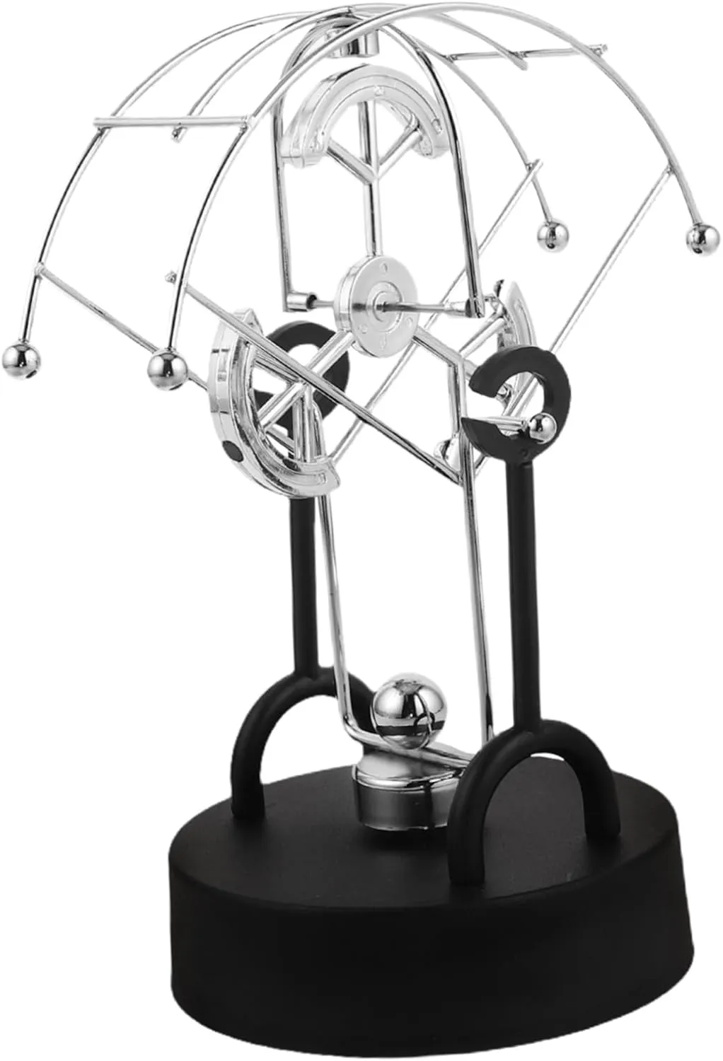 TOYANDONA Perpetual Motion Desk Toy Creative Ornament for Office Decoration Unique Design Continuous Motion Stylish Craftsmanship for Modern Workspaces Conversation Starter