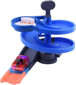 Tracks Attachment Rotary Tower for Race Track Sets, Tracks Accessories Replacement Only (Blue)