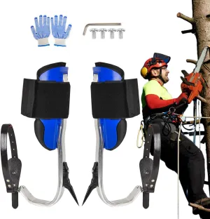 Tree Climbing Spikes, Portable Climbing Gear Kit - Heavy Duty Tree Harness Climbing Equipment for Climbing Trees - Pole Climbing Equipment