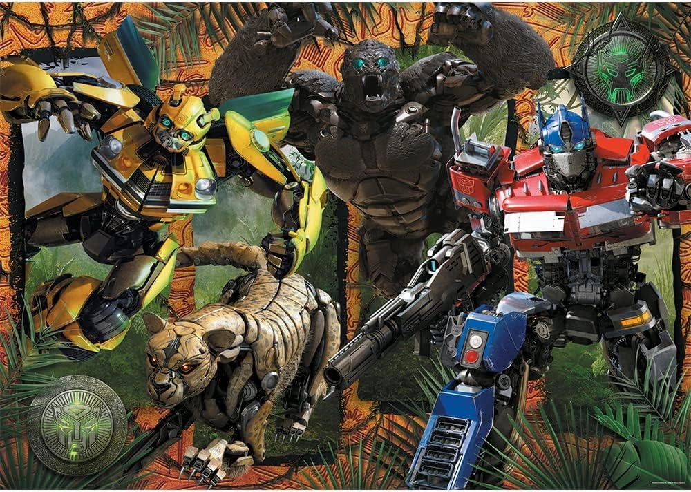 Trefl Transformers 1000 Piece Jigsaw Puzzle Rise of The Beasts 27"x19" Print, DIY Puzzle, Movie Heros, Creative Fun, Classic Jigsaw for Adults and Children from 12 Years Old