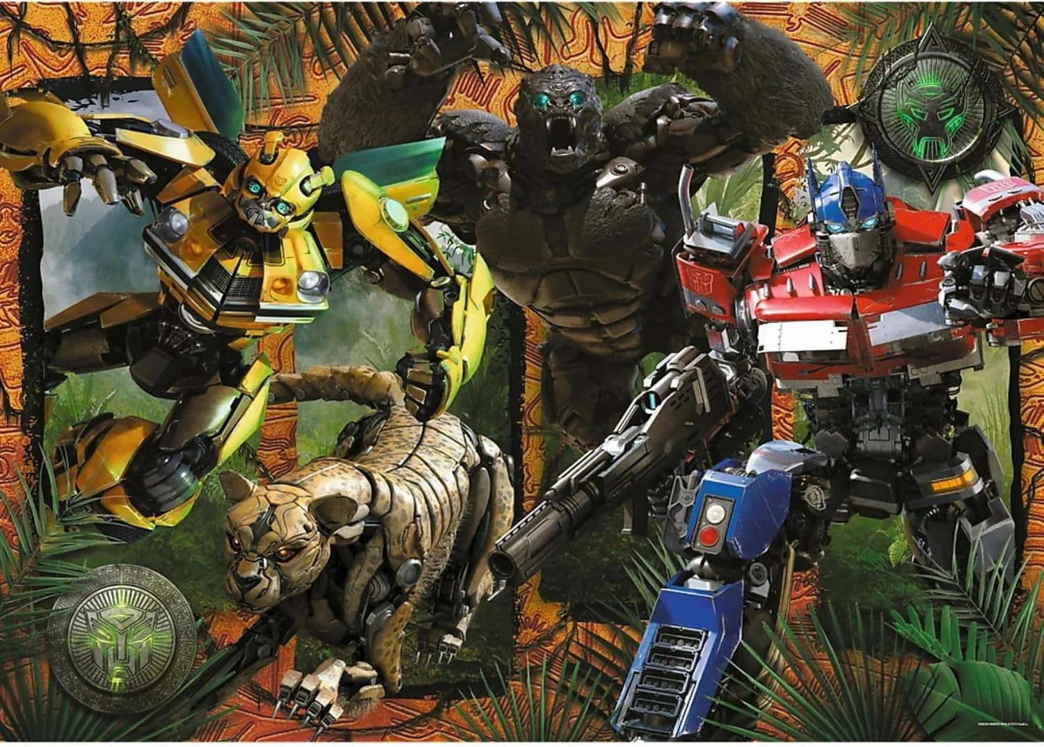 Trefl Transformers 1000 Piece Jigsaw Puzzle Rise of The Beasts 27"x19" Print, DIY Puzzle, Movie Heros, Creative Fun, Classic Jigsaw for Adults and Children from 12 Years Old