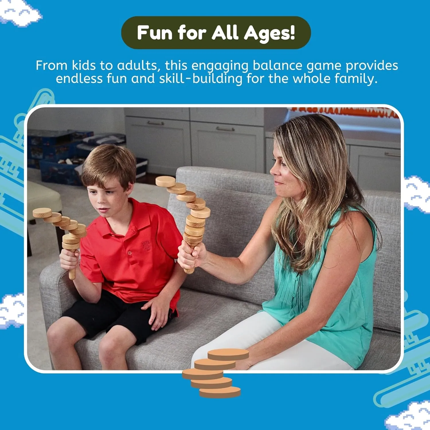 TrueBalance Coordination Game | Handheld Balance Toy for Adults and Kids | Improves Fine Motor Skills (Original)