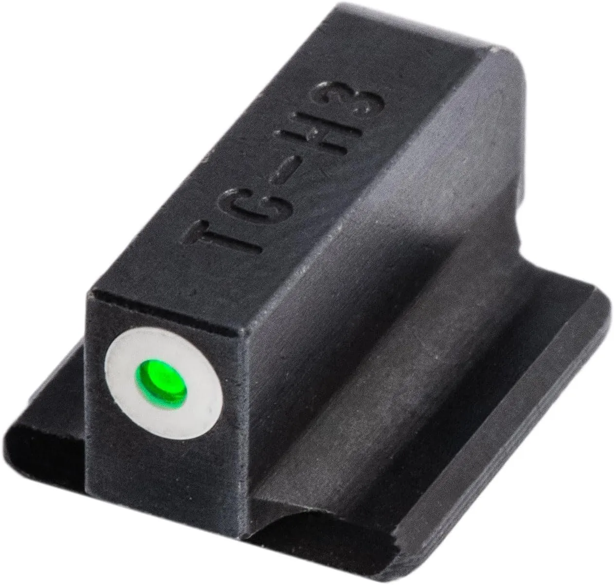 Truglo Tritium Pro Handgun Night Sights, Compatible with Ruger Handguns Compact Durable Glow-in-The-Dark Front & Rear Gun Sights with White Focus Lock Front Ring