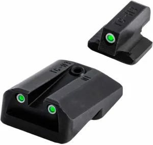 TRUGLO Tritium Pro Handgun Night Sights with Daylight White Dots Night Tritium Dots & White Focus Lock Front Ring Durable Compact Night Sights Compatible with FN Handguns