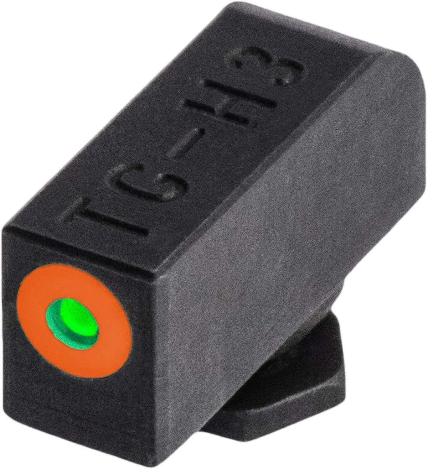 TRUGLO Tritium Pro Night Sights, Compatible with Glock Handgun Models | Compact Durable Glow-in-The-Dark Front & Rear Gun Sight Set with Focus Lock Front Ring