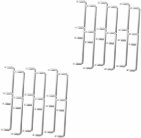 Uonlytech 24pcs Miniature Drawer Handles for Dollhouse Furniture Vintage Style Replacement Pulls for Home Decor and Miniature Dollhouse Accessories