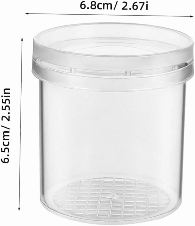 Vaguelly 10Pcs Portable Critter Box with Magnifying Lid for Observation Container for Nature Exploration Insect and Observation Educational Science Learning
