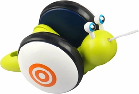 Vaguelly Adorable Snail Pulling Car for Wooden Traction Plaything for Year Promotes Balance and Coordination Birthday Present
