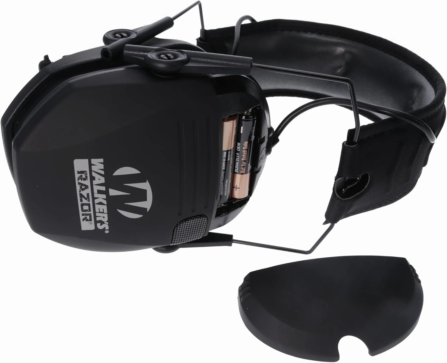 Walker's Razor Slim Ultra Low Profile Compact Design Adjustable Range Shooting Hunting Hearing Protection Electronic Earmuffs