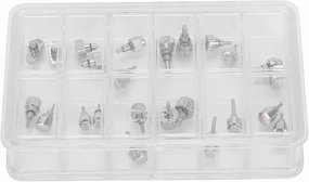 Watch Accessories Mechanical Watch Day Button Boxed Watch Repair Parts (24pcs)