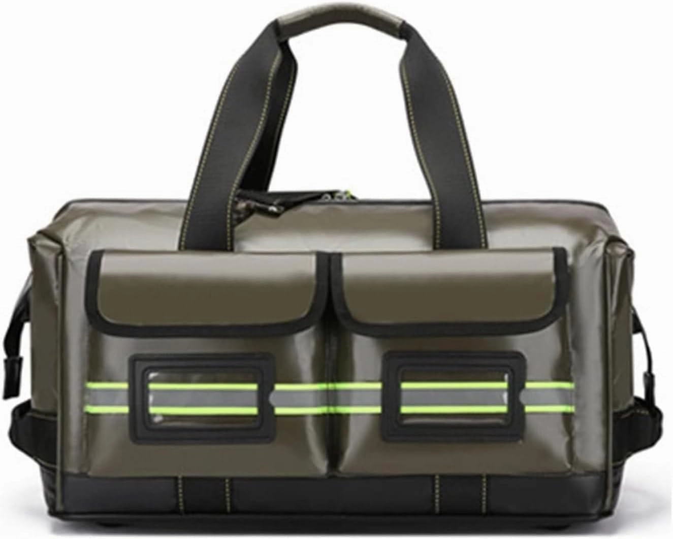 Waterproof Emergency Medical Survival Kit Professional First Responder Bag Medicine Storage Bag for Home Health Field TripsGreen31 * 18 * 19cm(Green,31 * 18 * 19cm)
