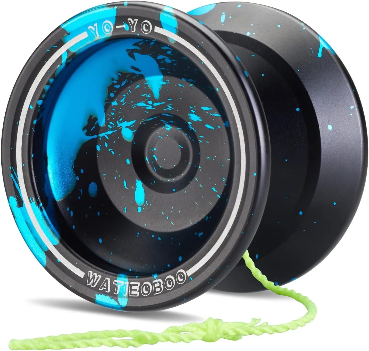 WATIEOBOO WA-01 Dual-Mode Metal Yo-Yo - Beginner Friendly Responsive System for Kids & Unresponsive Trick Yoyo for Adults, Competition-Ready with Gloves, Case & 10 Strings