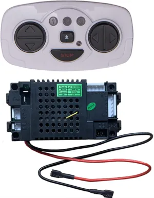 weelye CLB084-4D 4F 12V Kids Powered Ride on car 2.4G Bluetooth Remote Control and Receiver Kit Controller Accessories for Children Electric Ride On Car Replacement Parts
