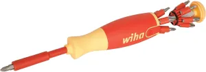 Wiha 38050 14 Piece Insulated Pop-up Bit Holder Set Slotted, Phillips, Square, Pozidriv.